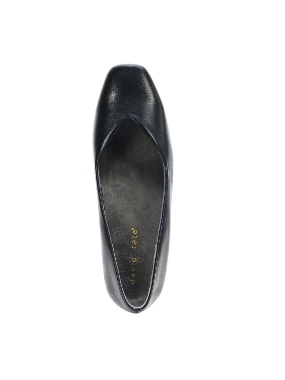 NIB David Tate Black Leather Pumps - Picture 6 of 13